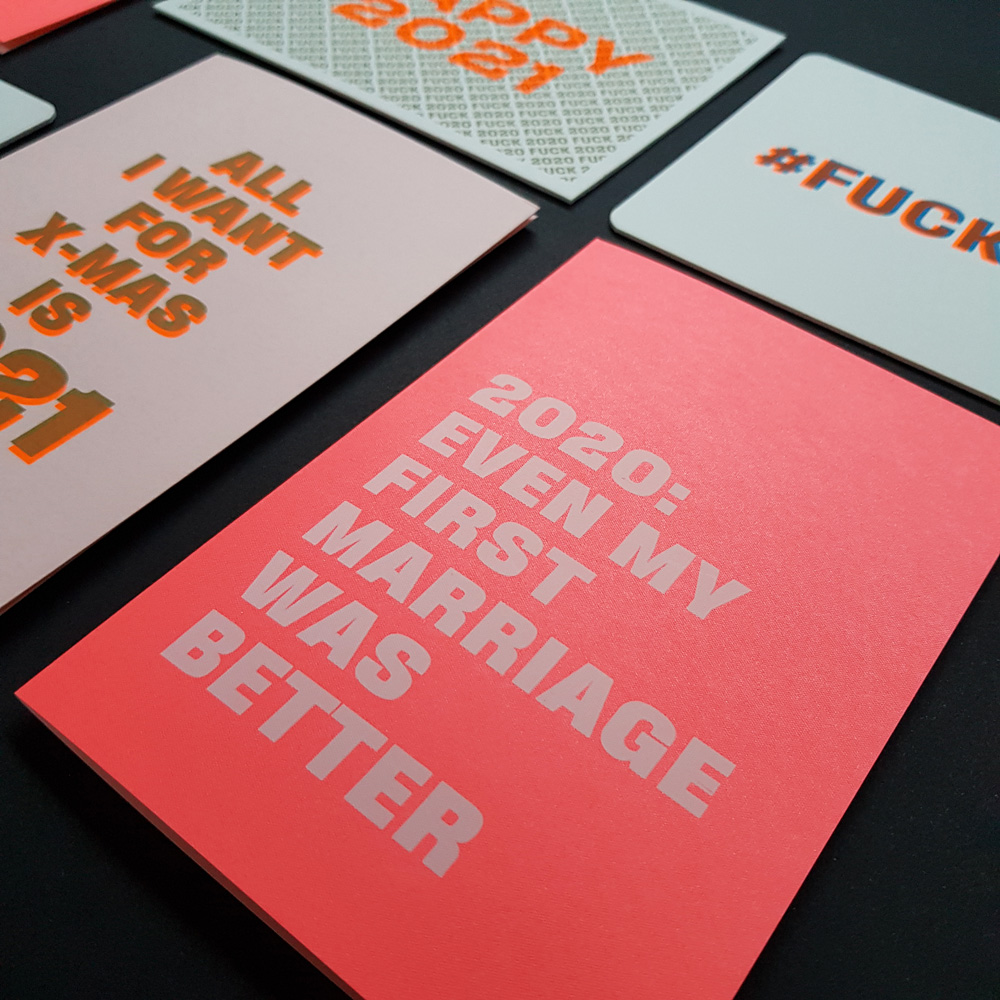 Nieuwjaarskaart 2020: Even my first marriage was better
