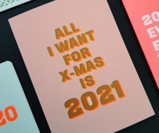 Nieuwjaarskaart All I want for X-Mas is 2021